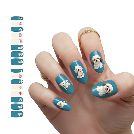 XPNail Women's Nail Polish Strips Poof 16ct