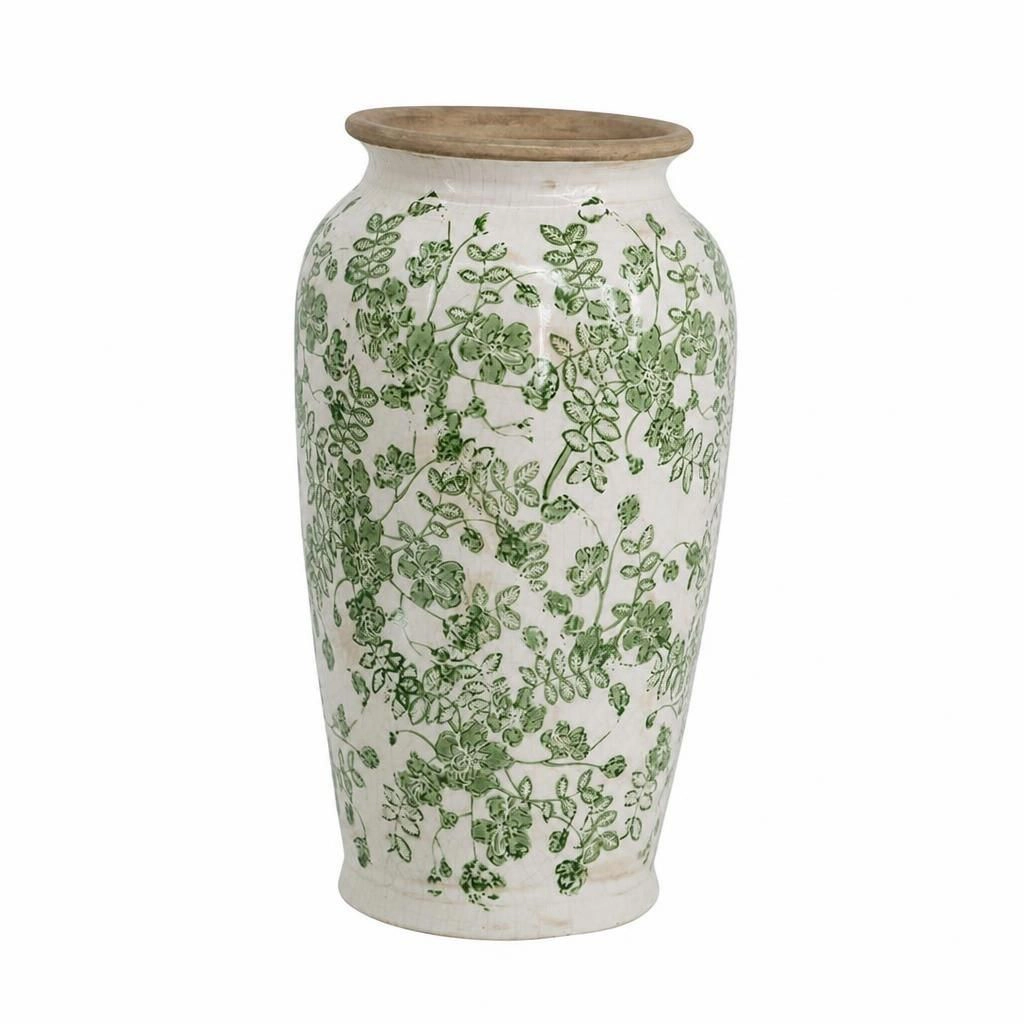Toemoa Cylindrical Ceramic Planter for Indoor Plants