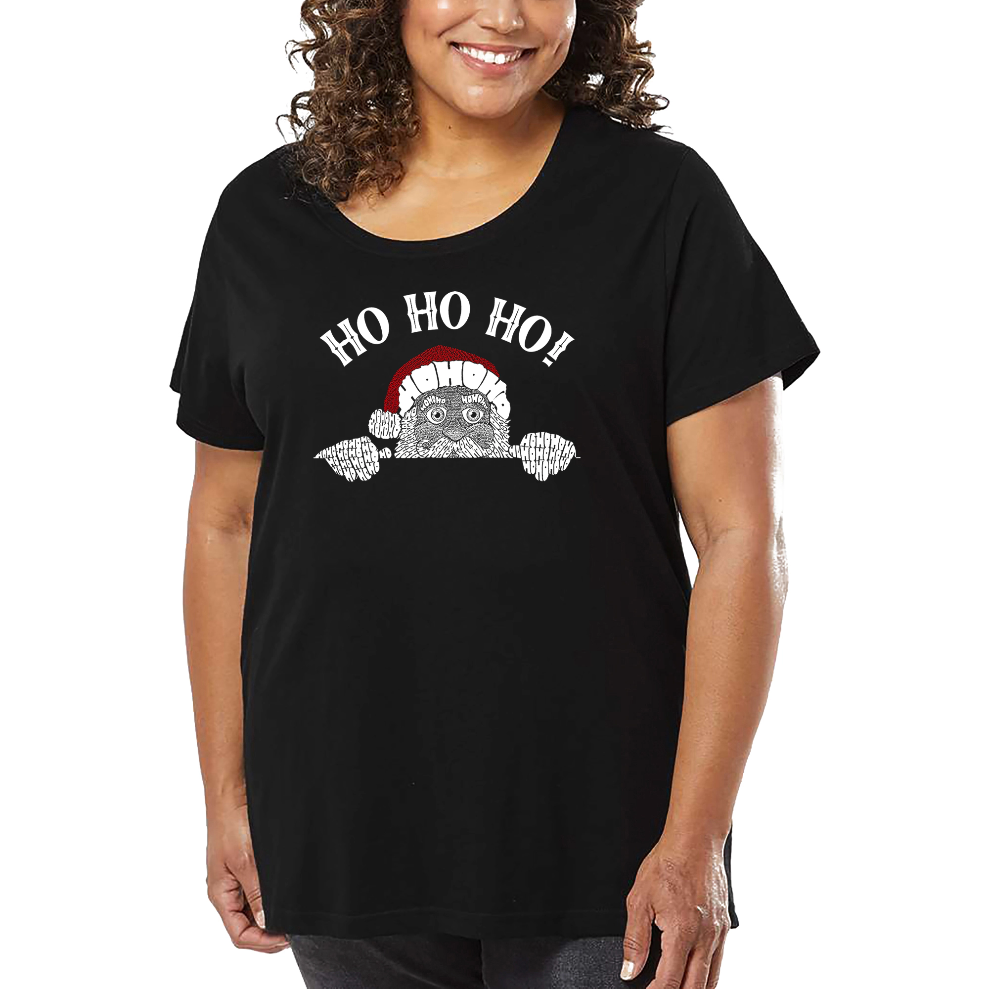 LA Pop Art Women's Plus Word T-Shirt