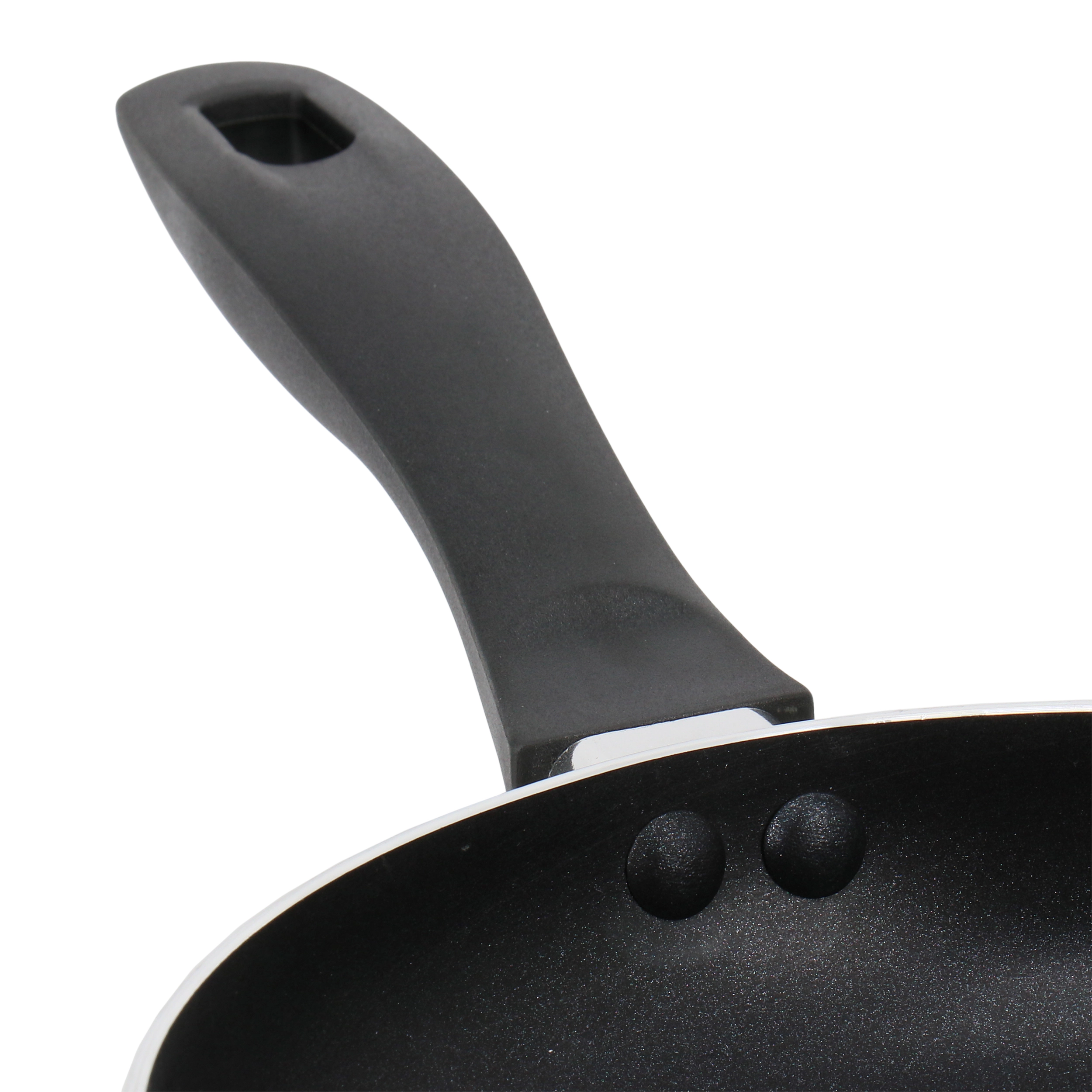 Oster Clairborne 9.5 Inch Round Nonstick Aluminum Frying Pan in Linen