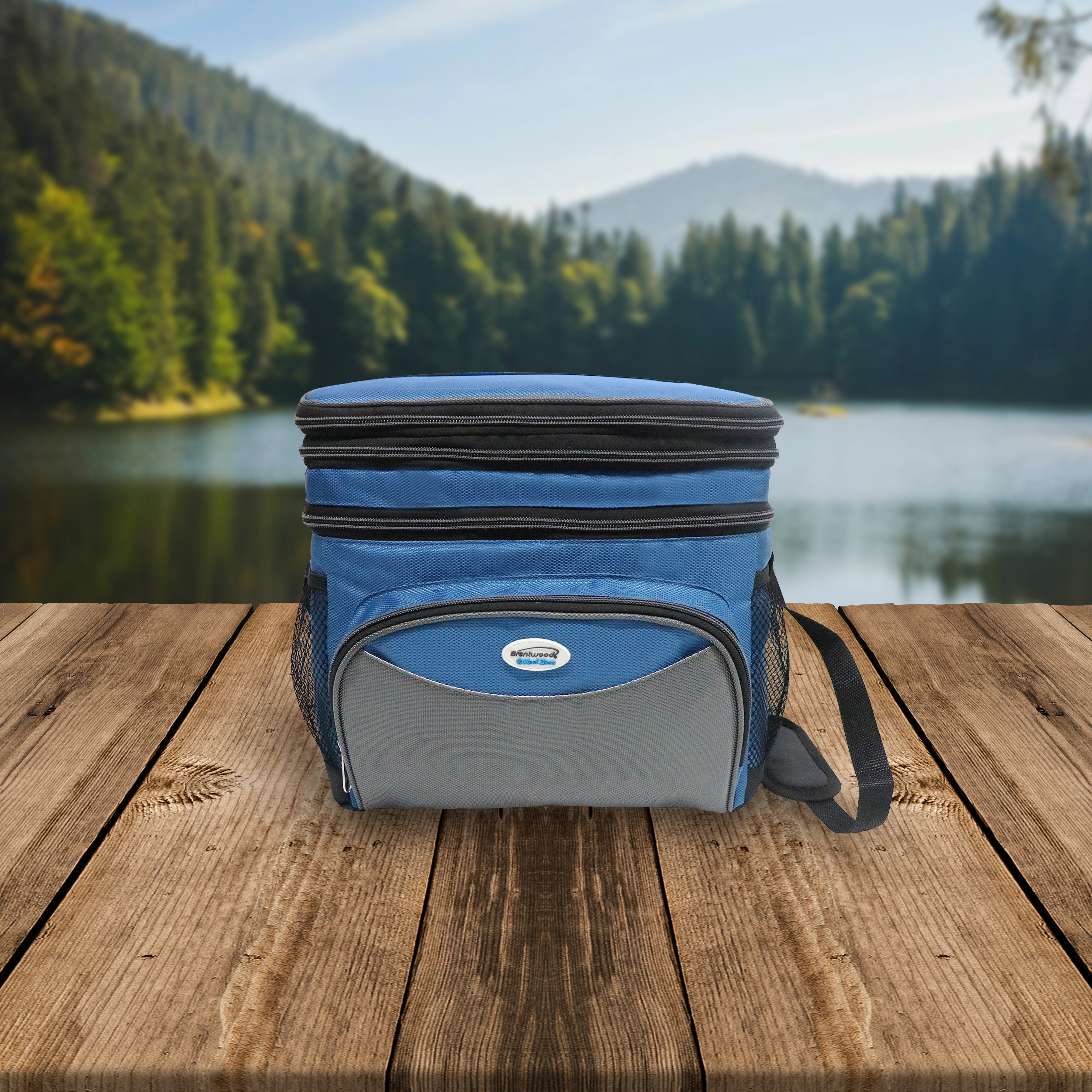 Brentwood Kool Zone 6 Can Insulated Cooler Bag with Hard Liner