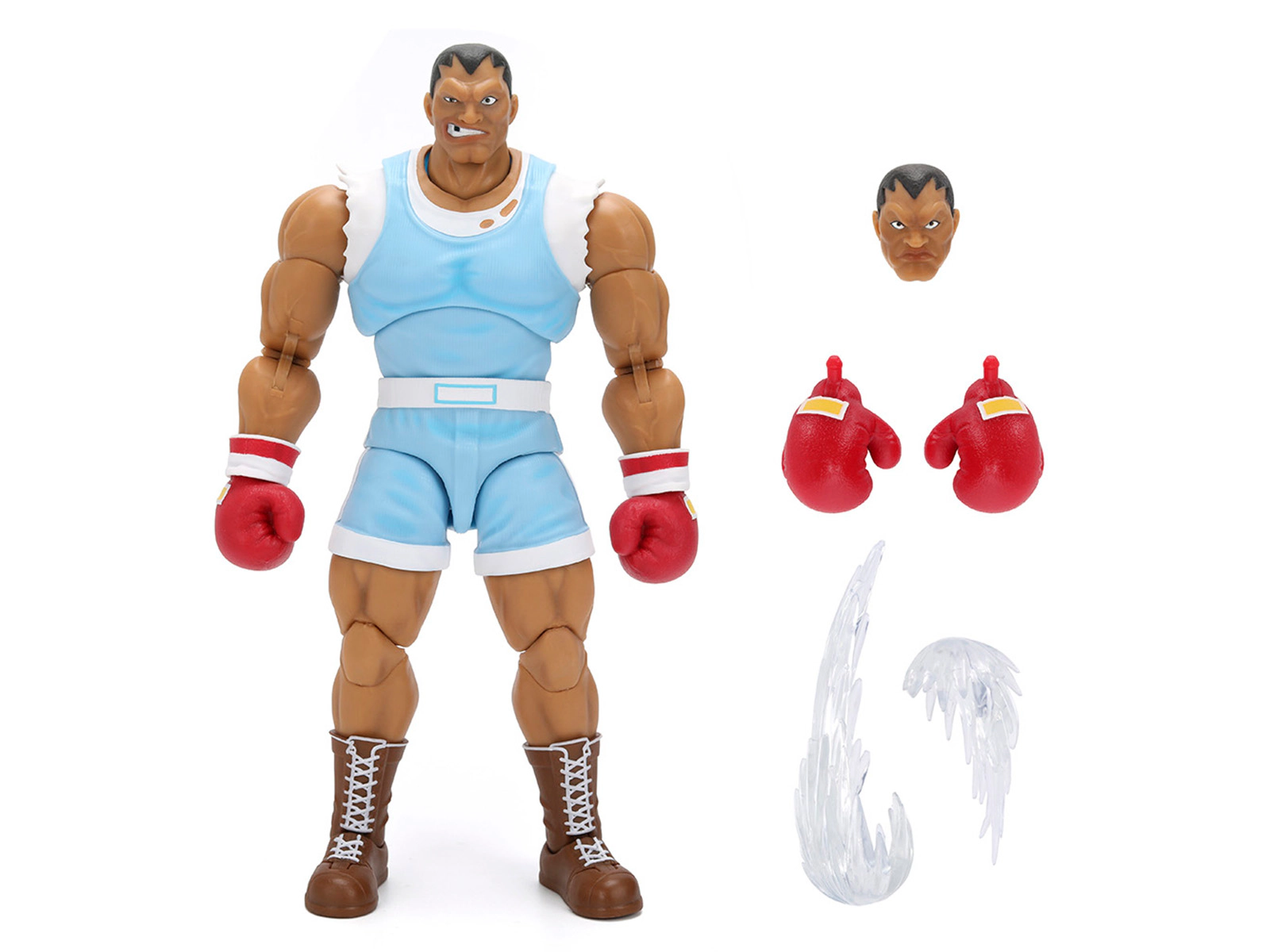 Jada Balrog 6.5" Moveable Figure with Accessories and Alternate Head and Hands "Ultra Street Fighter II: The