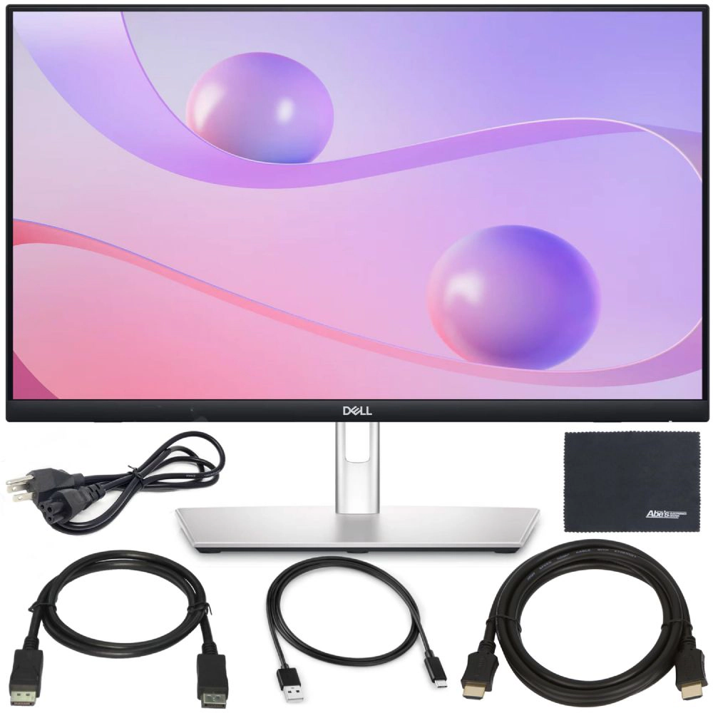 Dell 24 P2424HT 23.8" Multi-Touch Monitor W/Articulating Stand - Full HD @ 60hz + DisplayPort Cable + ZoomSpeed HDMI