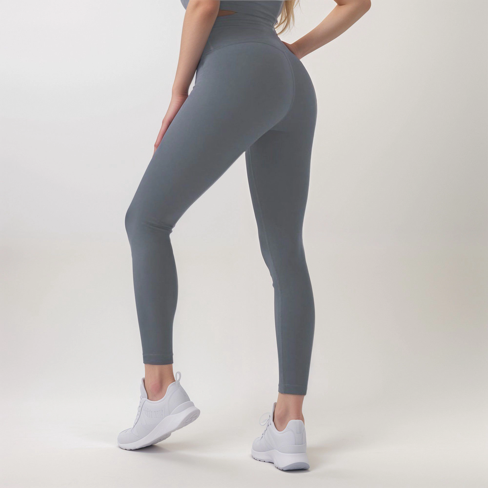 Anna-Kaci Active Women's High Waist Seamless Leggings with Full-Length Ankle Fit for Comfort Workout Wear