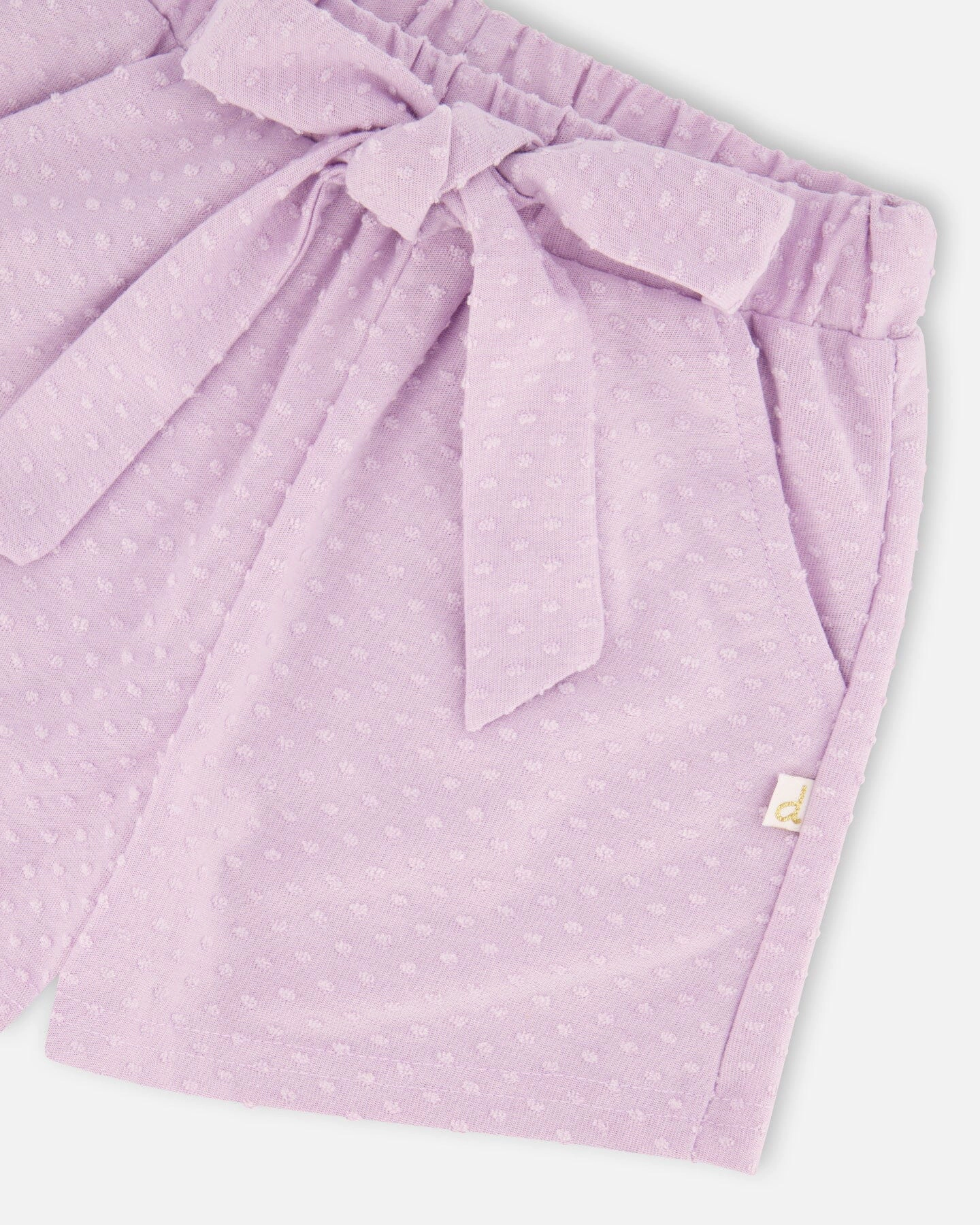 Deux par Deux Girls Jersey Side Pocket Shorts