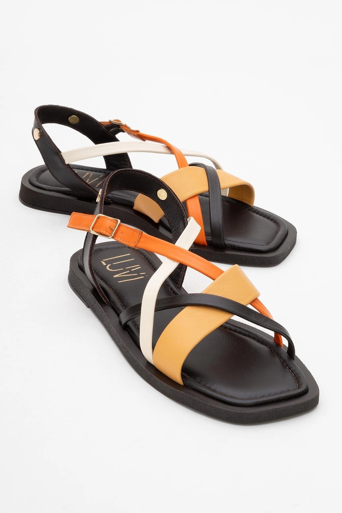 Forever & Always Womens Rouse Leather Sandals