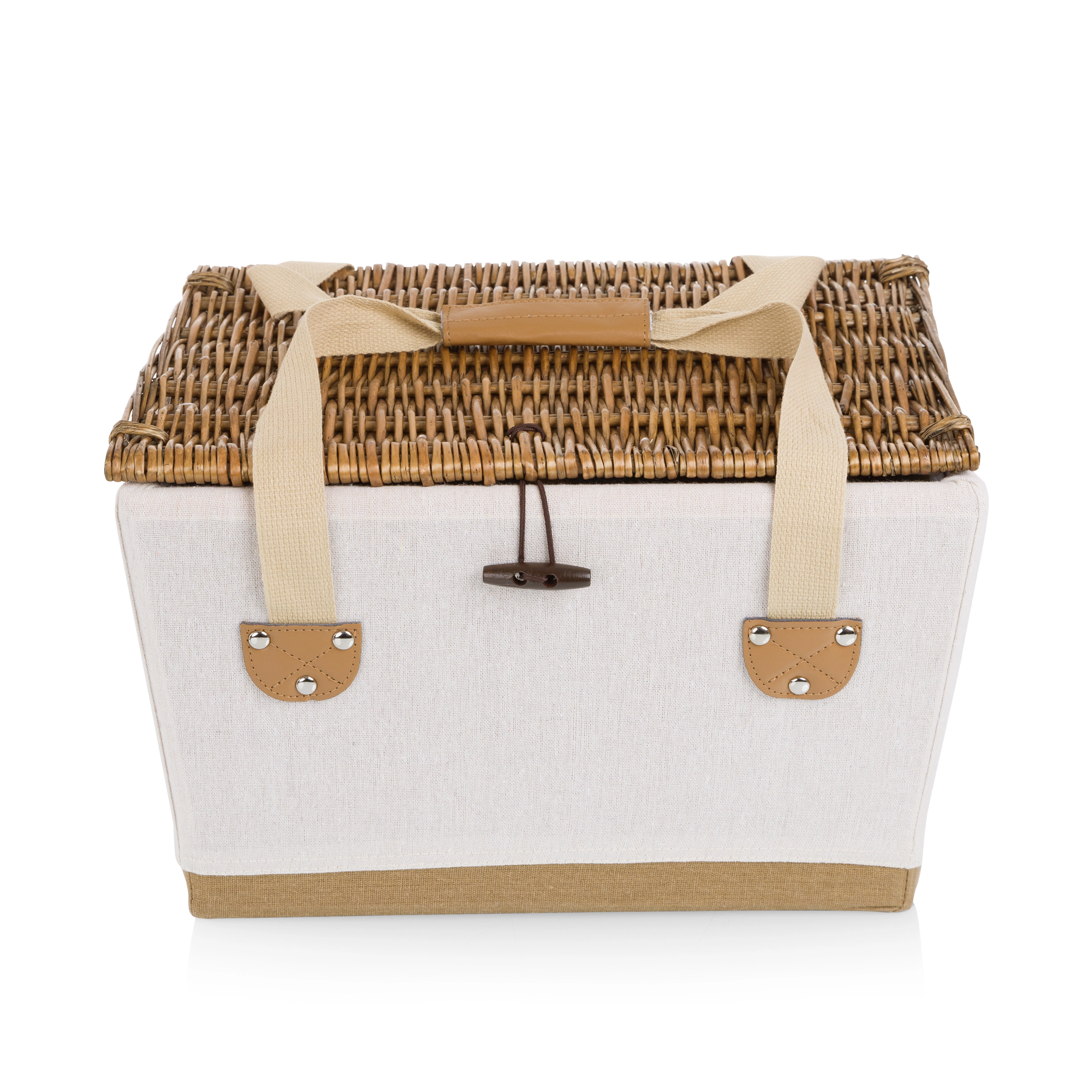 PICNIC TIME Lemongrove Picnic Basket for 2