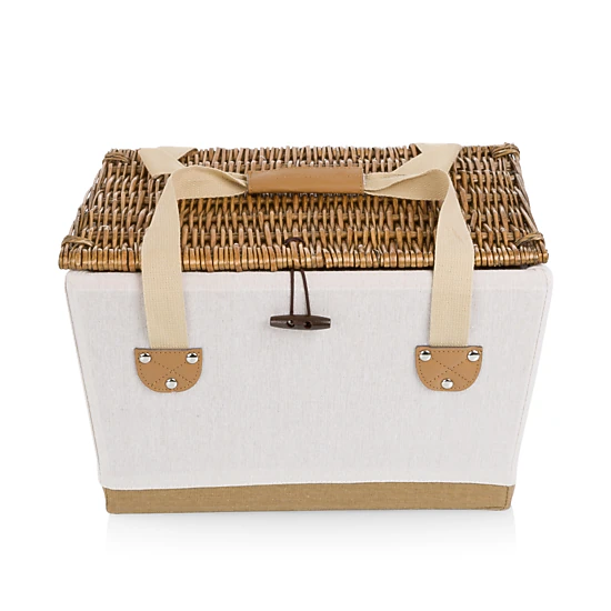 PICNIC TIME Lemongrove Picnic Basket for 2
