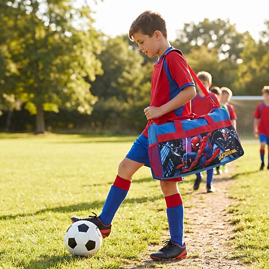 CTM Boy's Spiderman Duffle Bag
