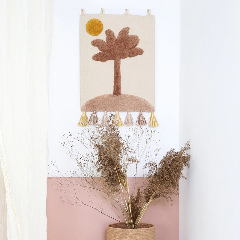 Nattiot Cotton Kid'S Bedroom Wall Decor - Little Palm