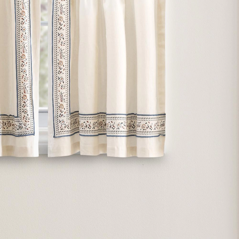 Ellis Curtain Richmark 1.5 Rod Pocket Tailo Tier for Windows