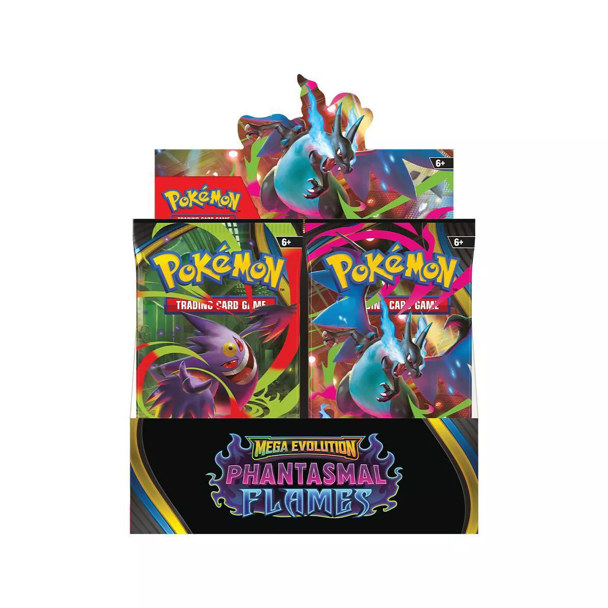 Pokémon TCG Mega Evolution—Phantasmal Flames Booster Display Box - 36 Booster Packs
