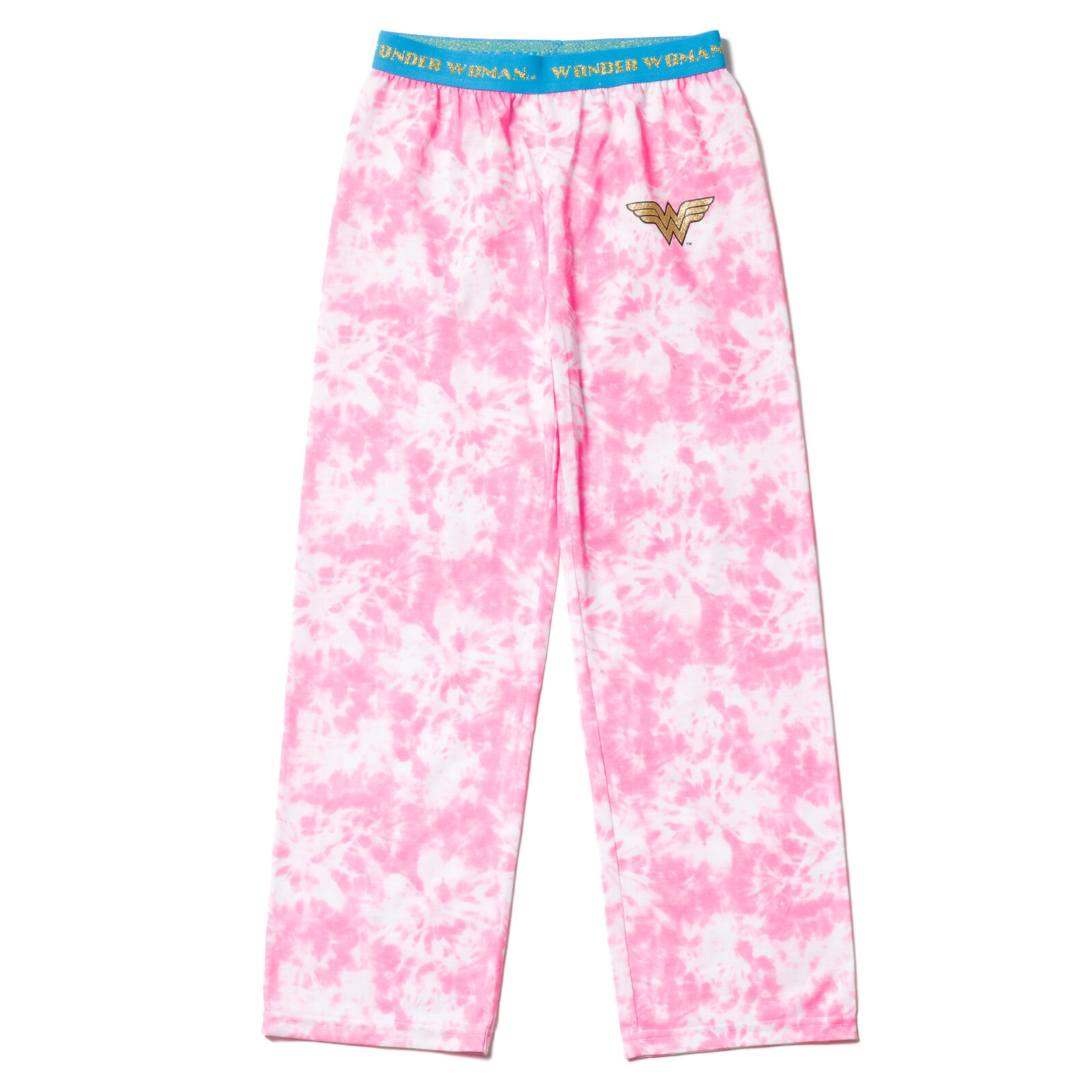DC Comics Justice League Wonder Woman Girls' 2-Piece Pajama Shirt and Pants Set