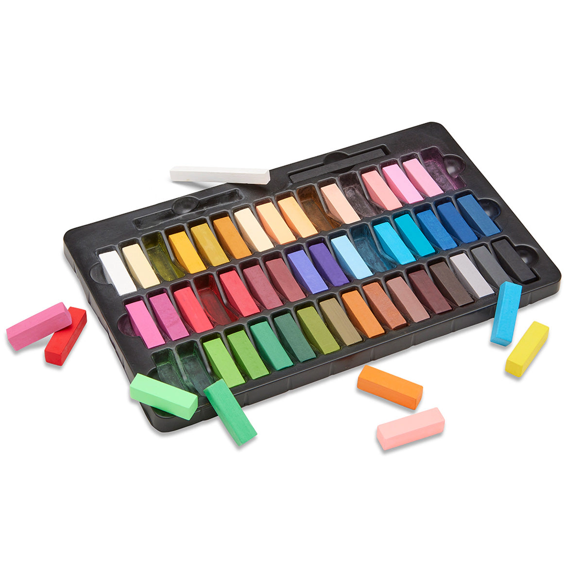 KINGART Soft Pastels Half Stick Set 50 pc