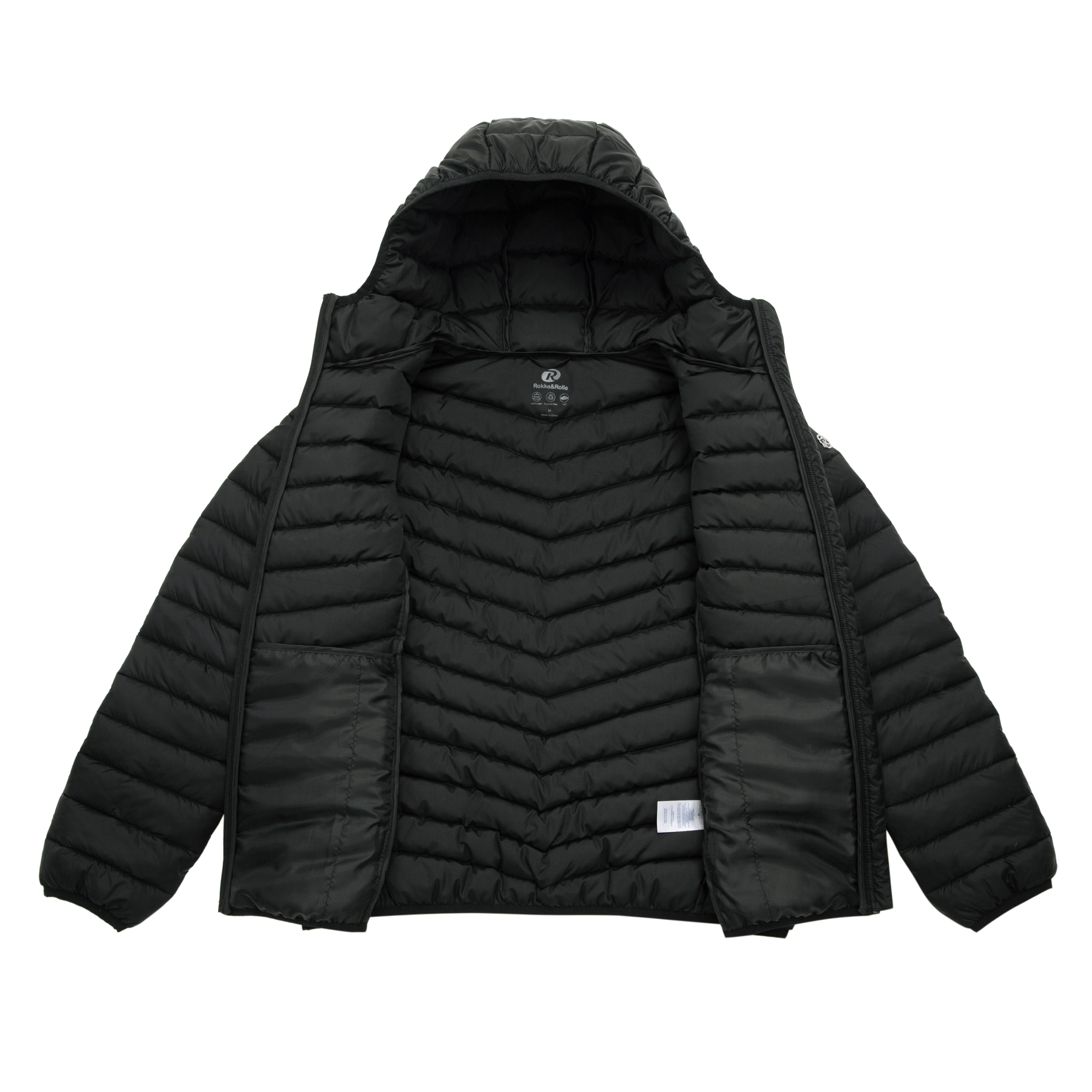 Rokka&Rolla Womens Lightweight Packable Puffer Jacket