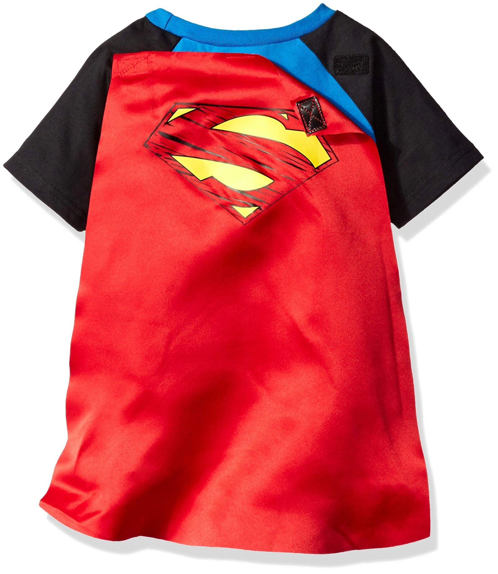 WARNER BROS Justice League Boys' Cosplay Tee with Detachable Cape