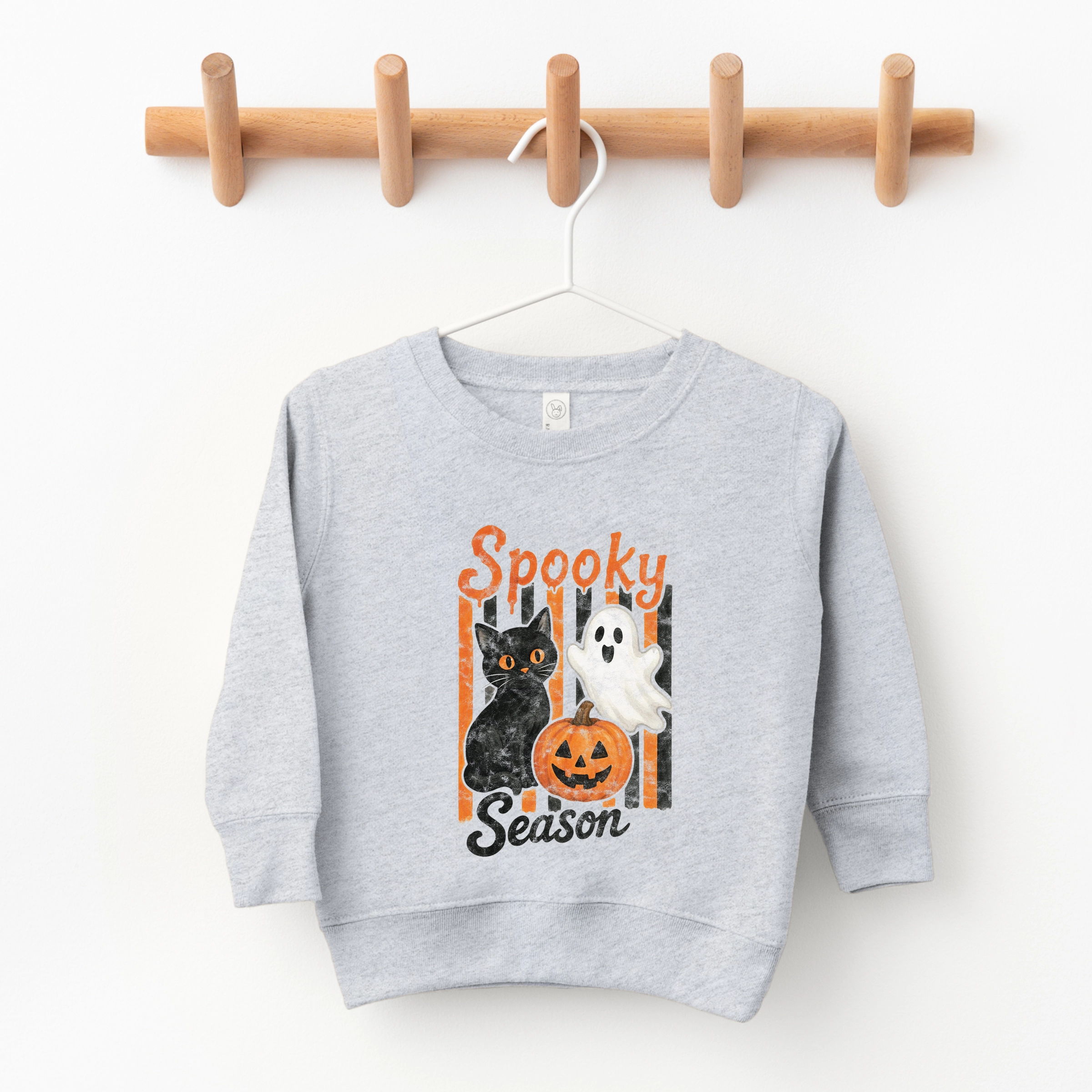 The Juniper Shop - Toddler Graphic Sweatshirt Spooky Season Characters