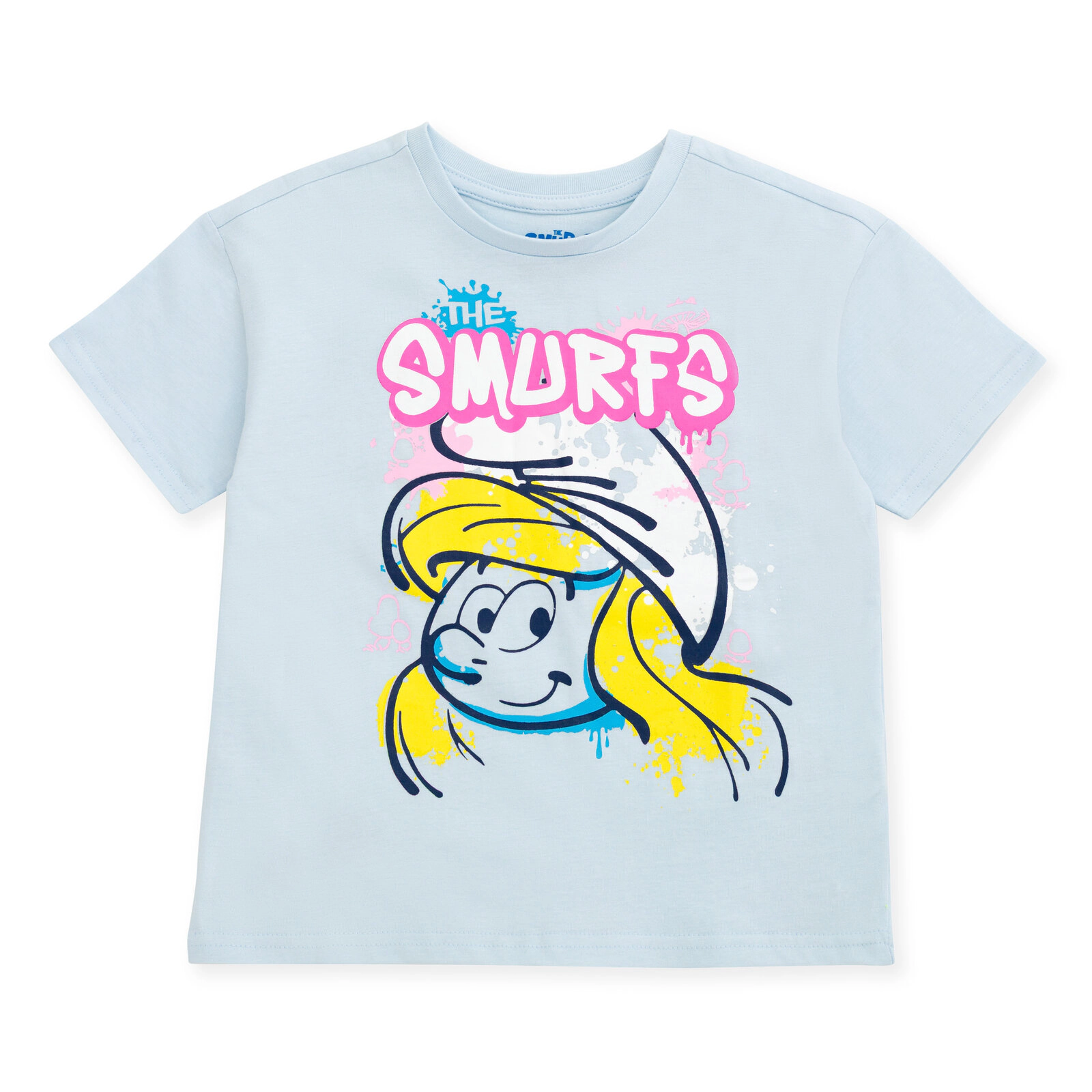 The Smurfs Smurfette Girls' 2-Piece T-Shirt and Shorts Set