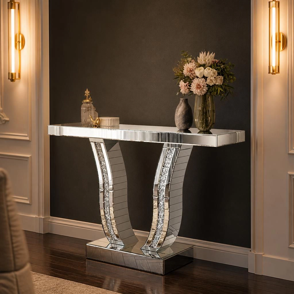 GOODSILO Narrow 43 Inch Entryway Console Table