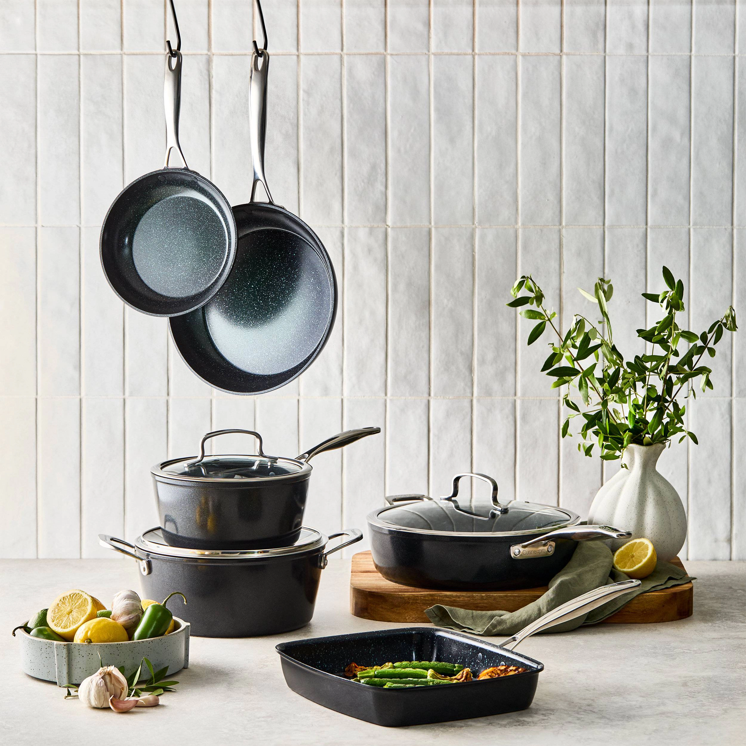 Cuisine::pro® GREEN STONE™ 9-Piece Cookset