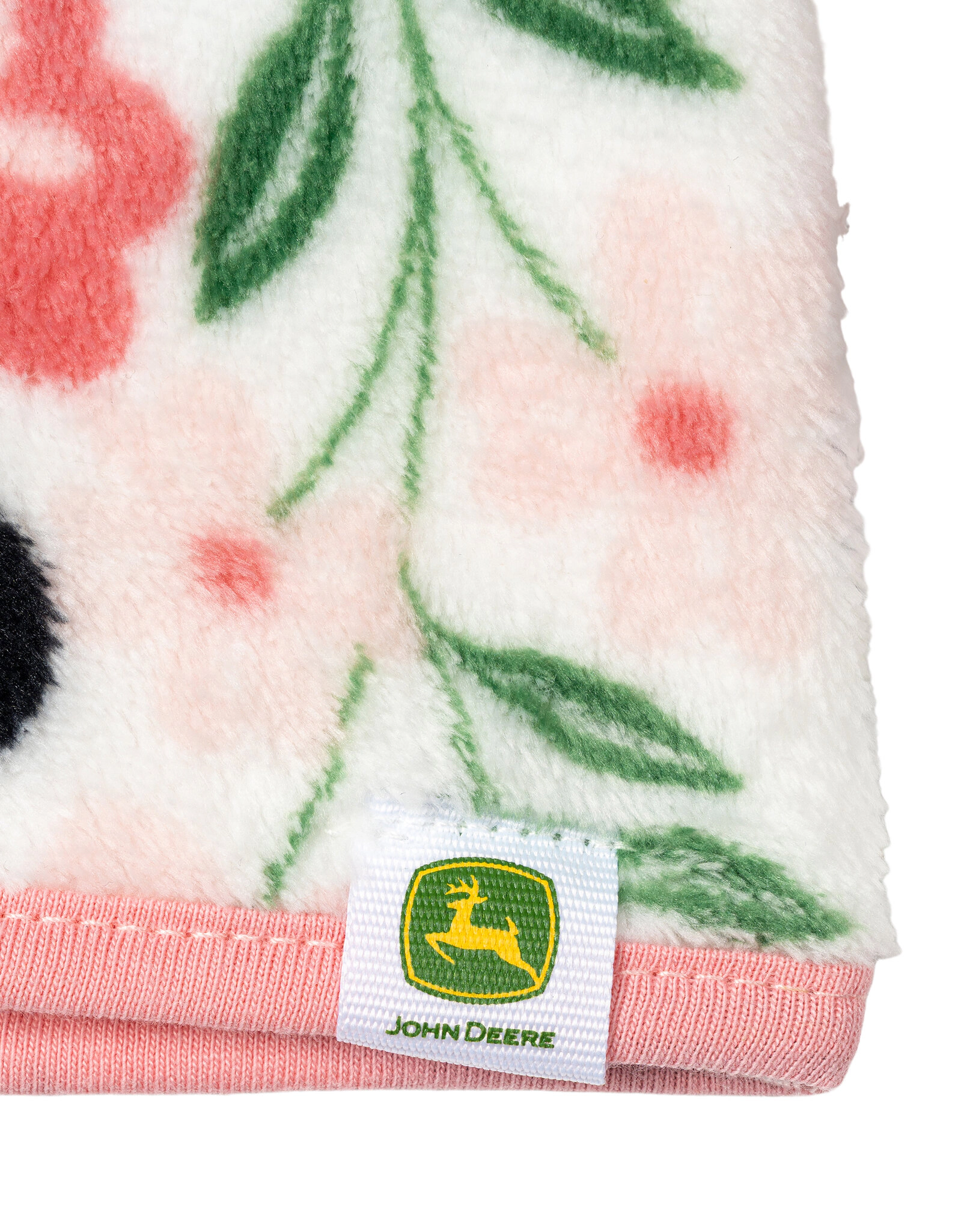 John Deere Girls' Fleece Quarter-Zip Sweatshirt