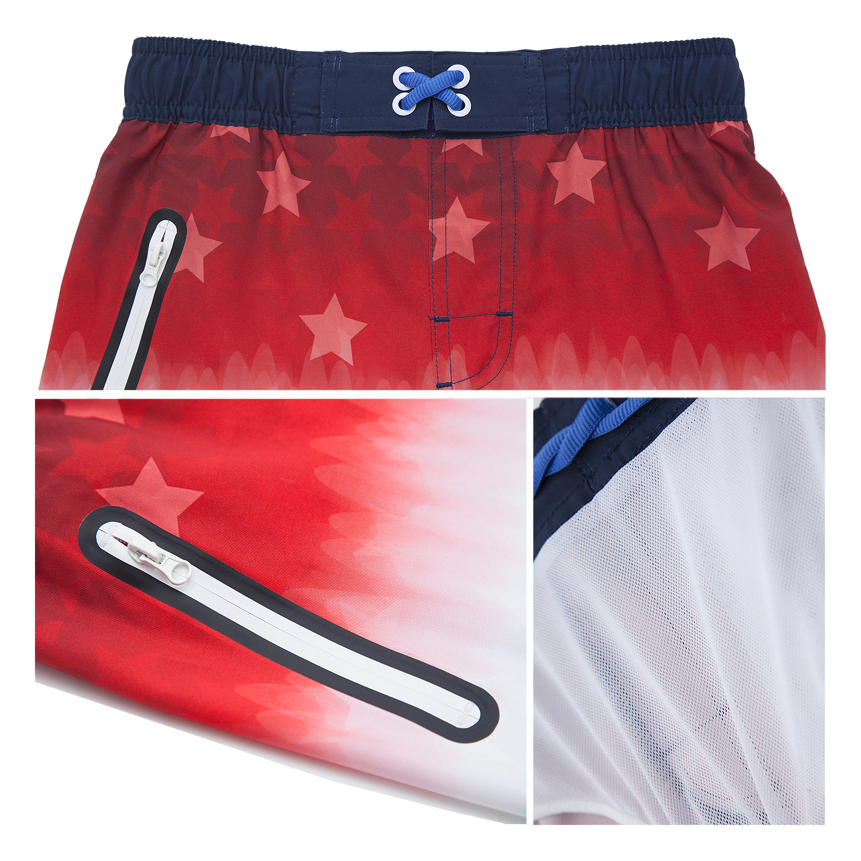 Rokka&Rolla Little & Big Kid Boys Stretch Lined Swim Trunks