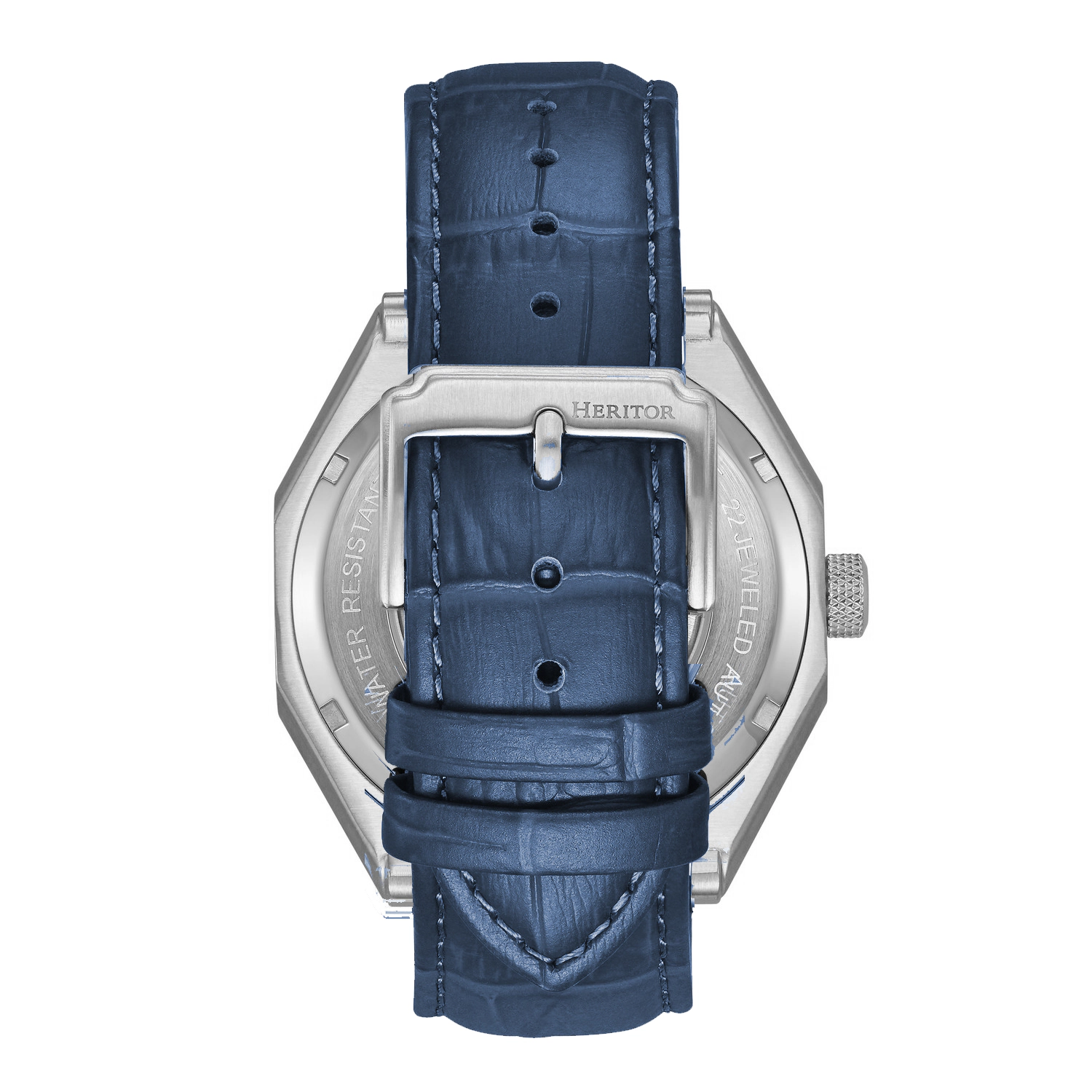 Heritor Automatic Antoni Leather-Band Watch