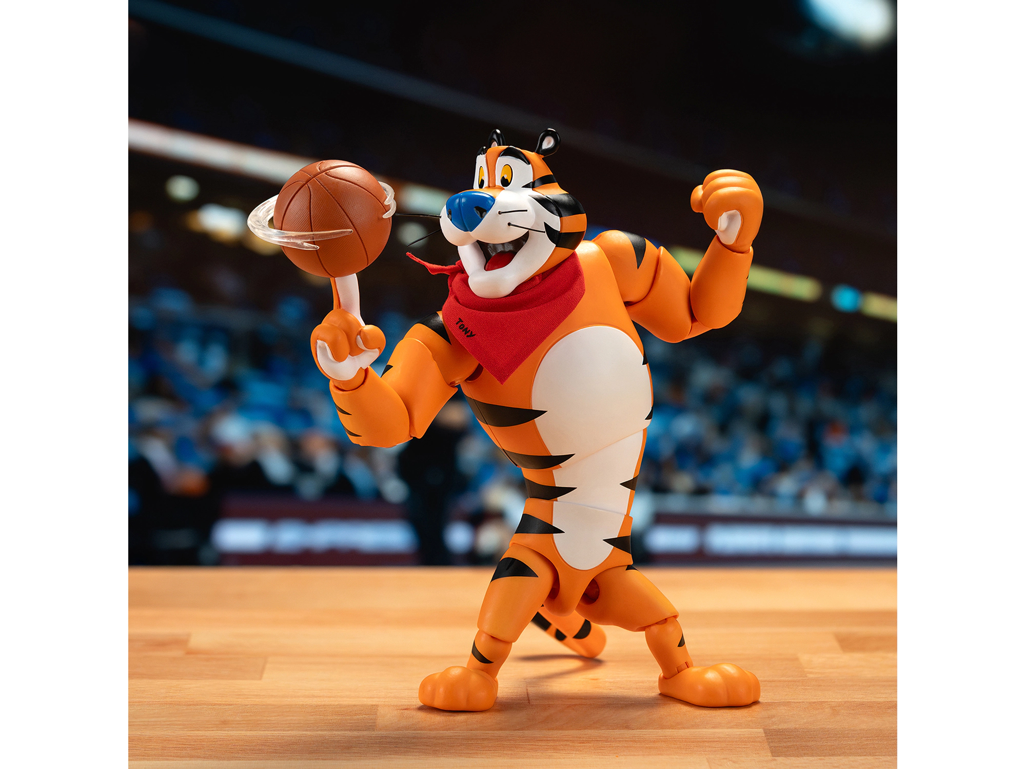 Jada Tony the Tiger 6.75" Moveable Figure with Alternate Hands and Accessories "Kellogg's Frosted Flakes" Model by Jada