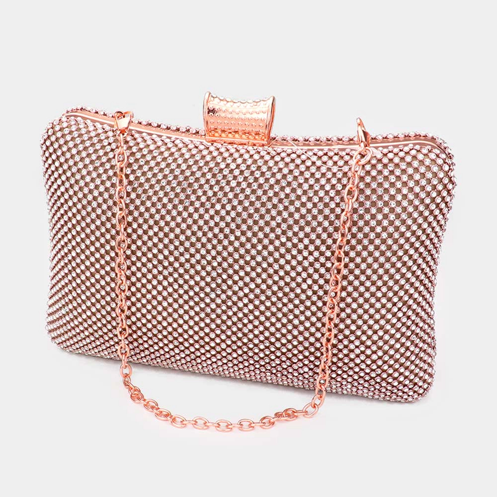Fashnzfab Bling Evening Tote / Clutch / Crossbody Bag