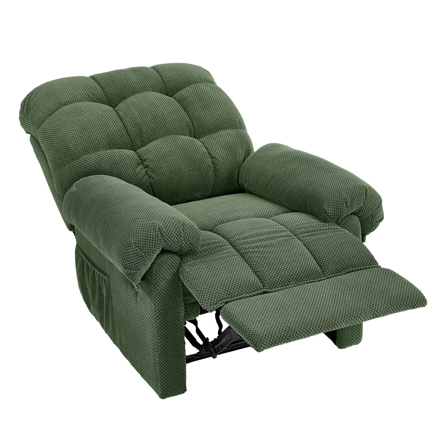 GBruno Overstuffed Fabric Reclining Lounge Chair