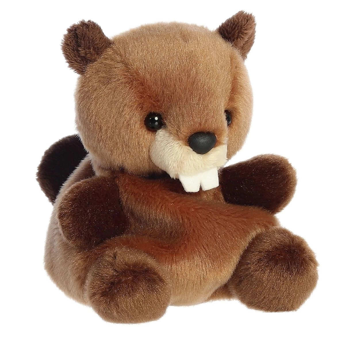 Aurora Palm Pals Chewy Beaver 5-Inch Stuffed Animal Plush