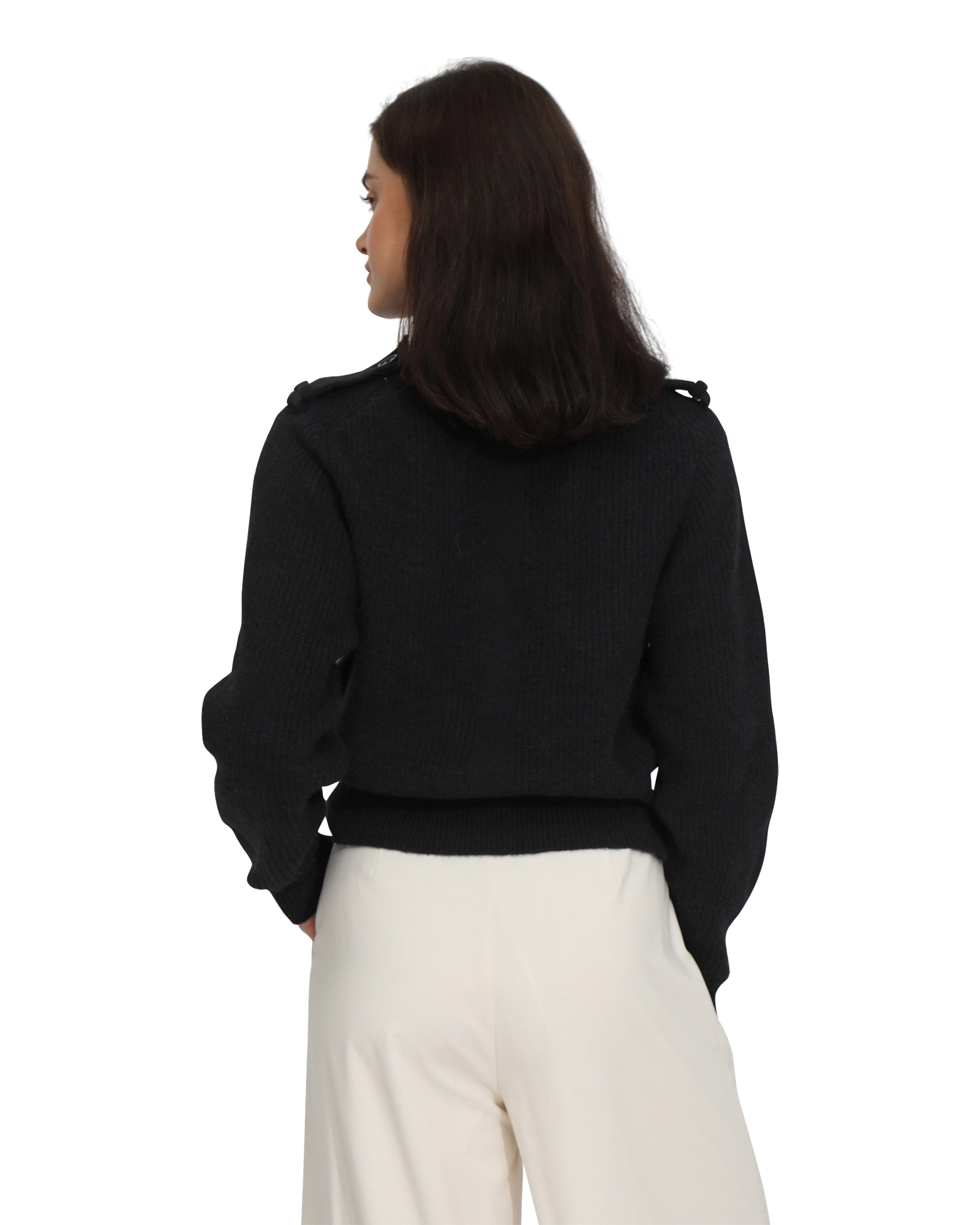 Belle & Bloom Womens Lost Found Knitted Sweater