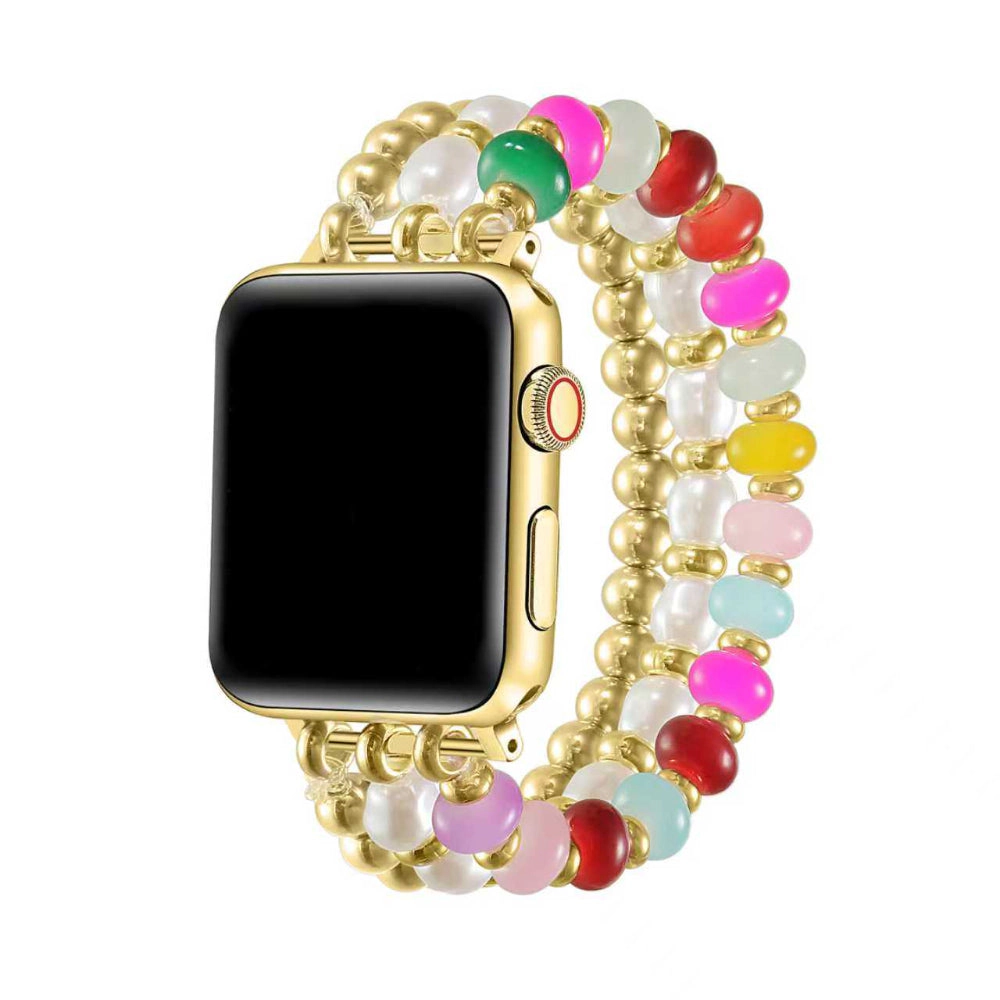 Posh Tech Womens Jasmine Beaded Band for Apple Watch