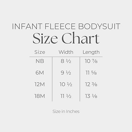 The Juniper Shop - Infant Fleece BodySuit - Fall Bold Patterns