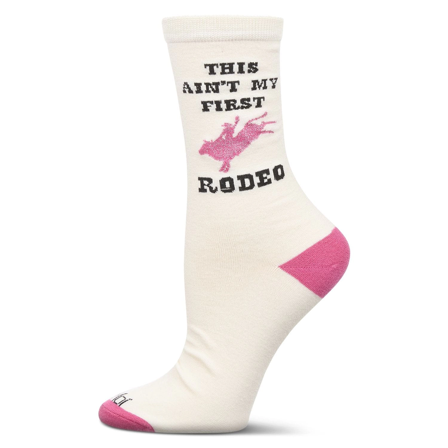 MeMoi Women's Rodeo Rayon From Bamboo Crew Socks