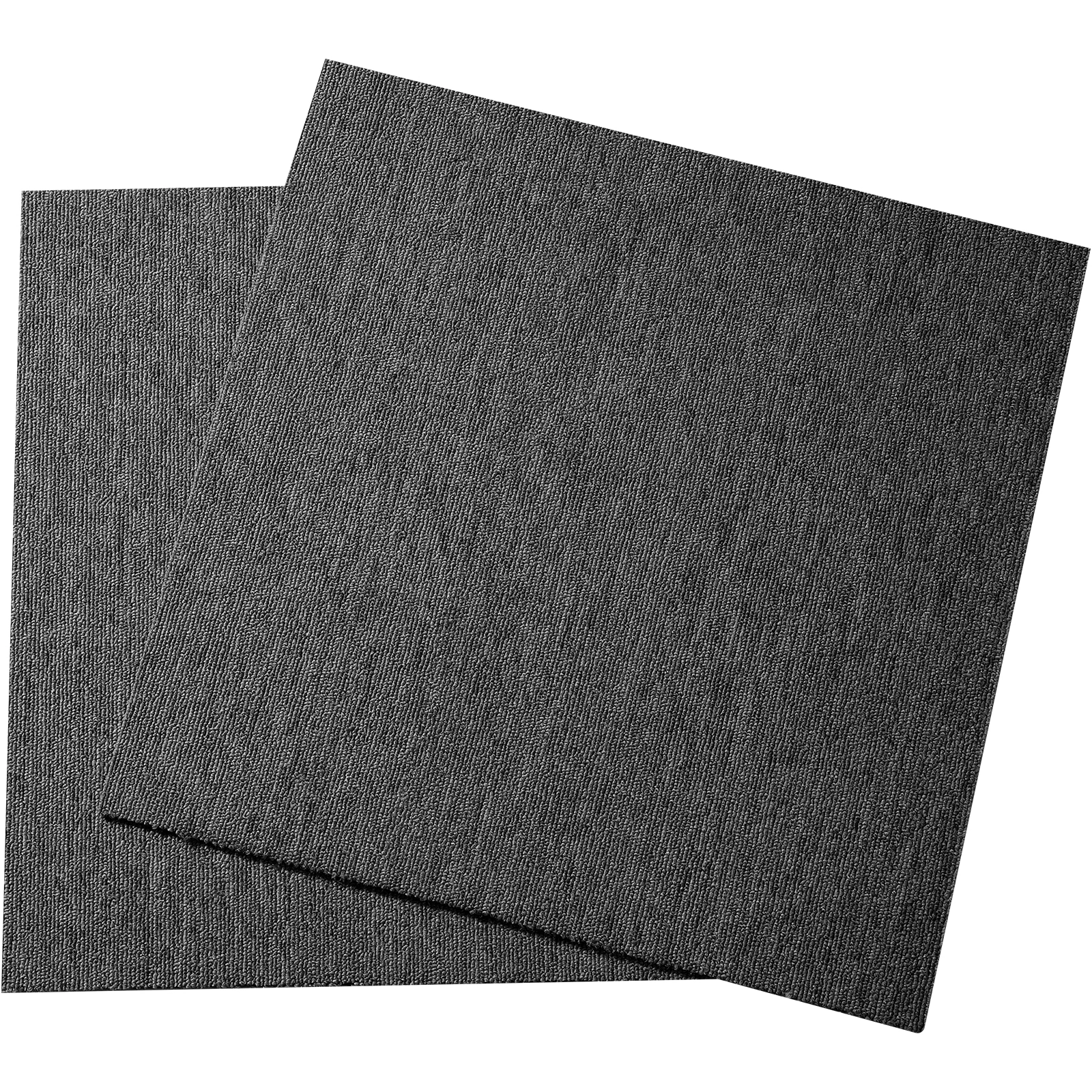 HONGGE Carpet Tiles Reusable Carpet Squares With Padding Attached Soft Padded Carpet Tiles Easy Install DIY for Bedroom
