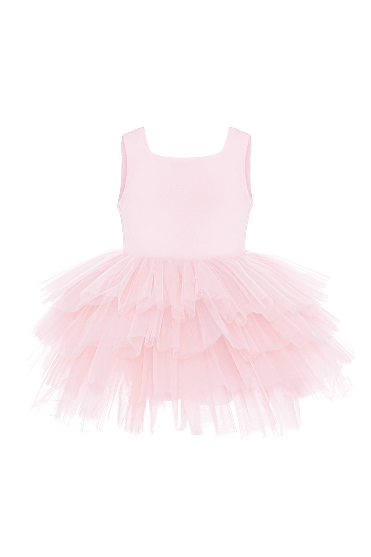 Mini Celebrities Girls Pink Rose Tutu Dress