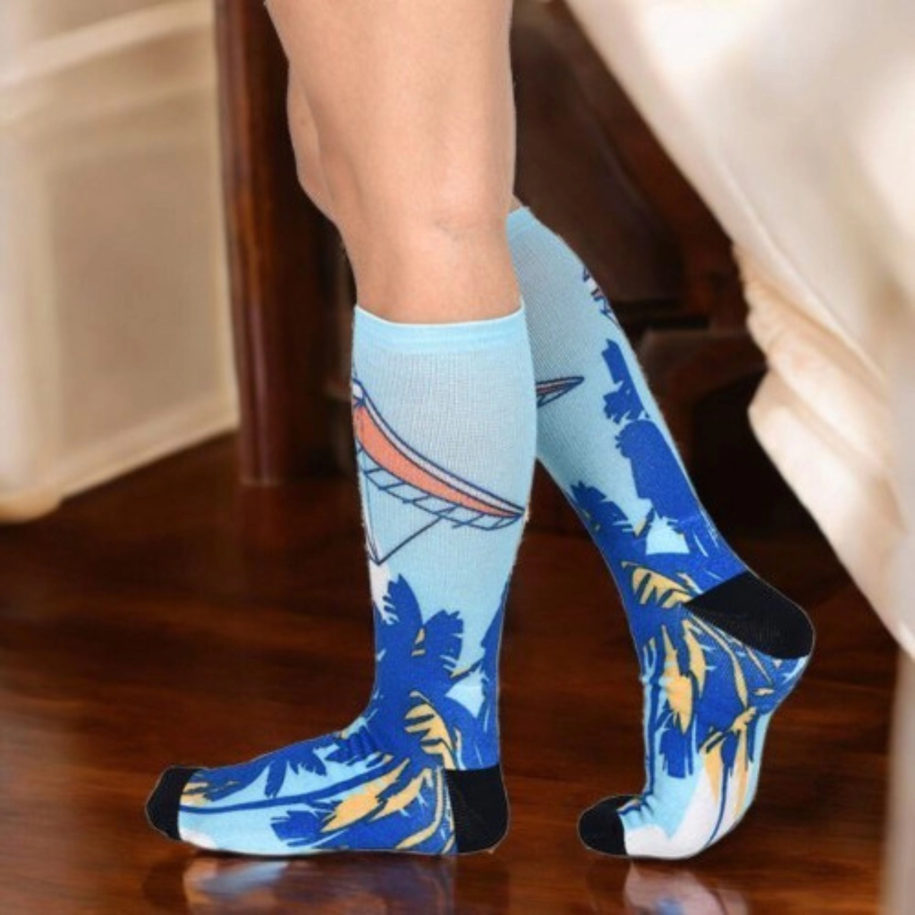 Wear Sierra Men's Knee-High 2 Pair Pack Socks