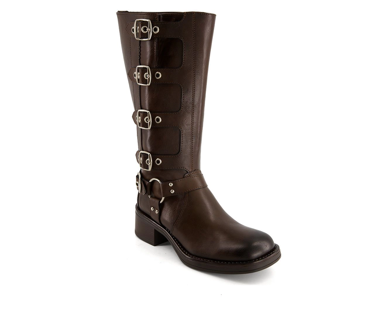 Andrea Womens Tall Biker Boots