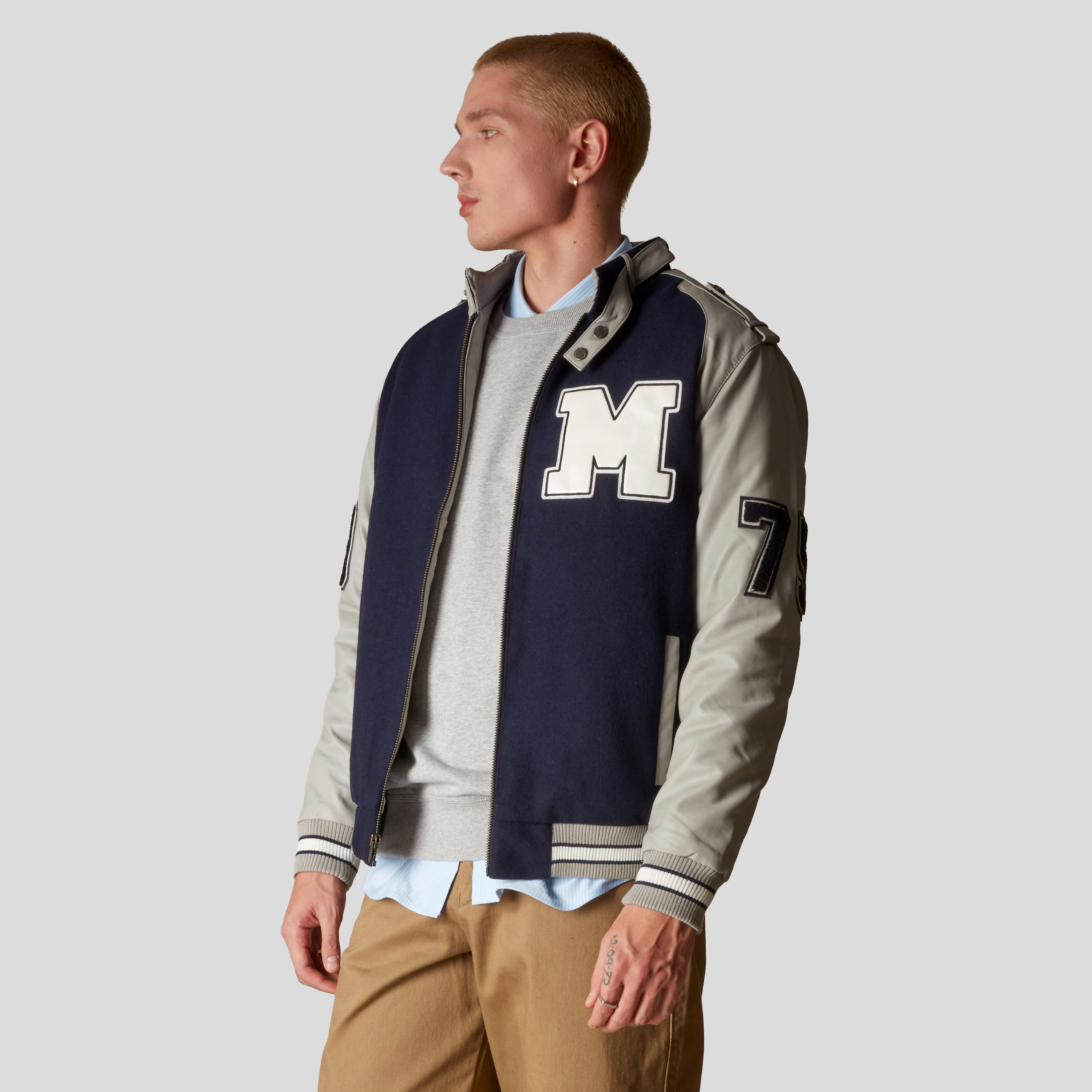 Members Only Men's Varsity Jacket