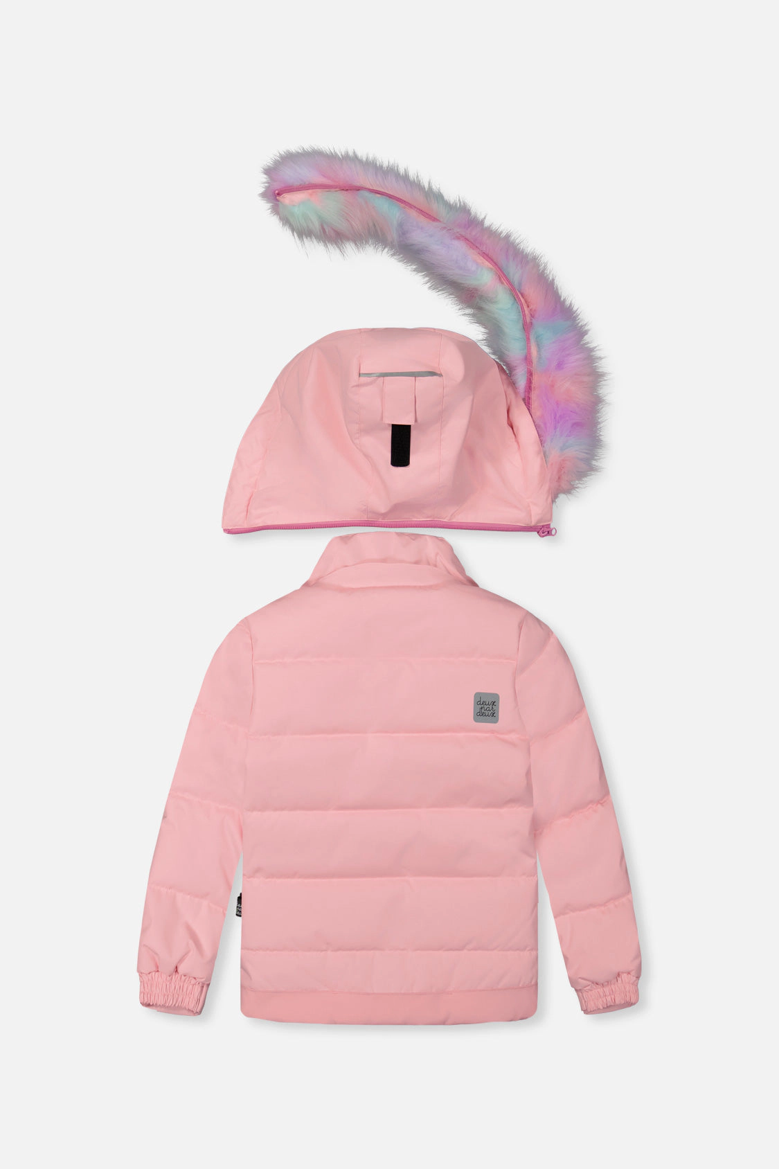 Deux par Girls Two Piece Play Snowsuit with Hooded Jacket and Snow Pants