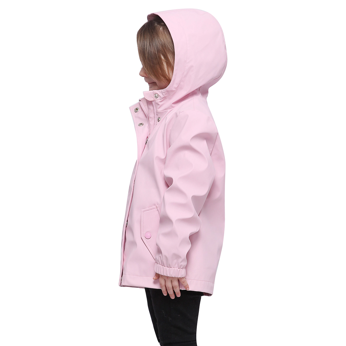 Rokka&Rolla Little & Big Kid Girls Waterproof Rain Jacket