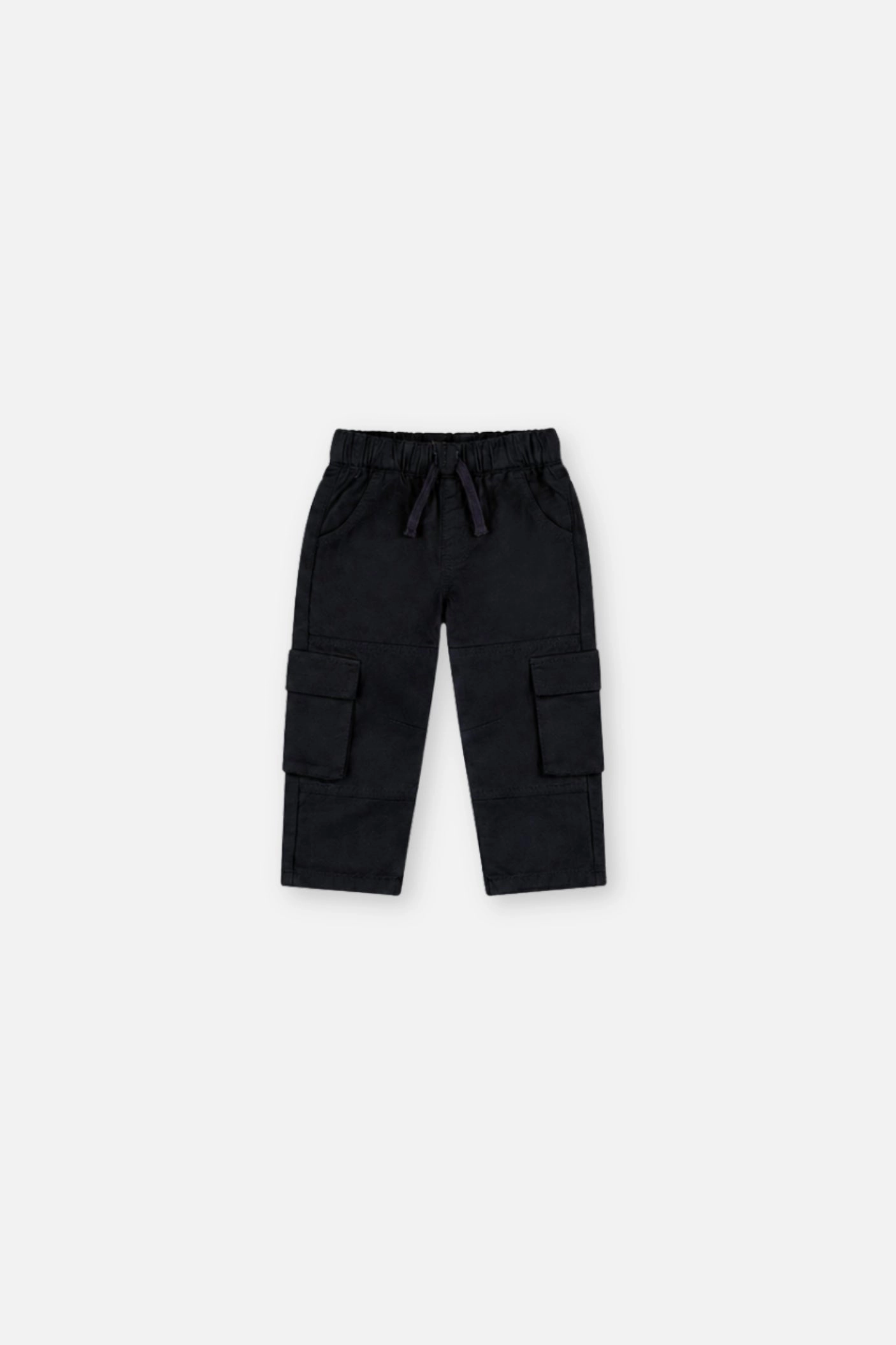 Deux par Deux Boys Twill Pants with Cargo Pockets