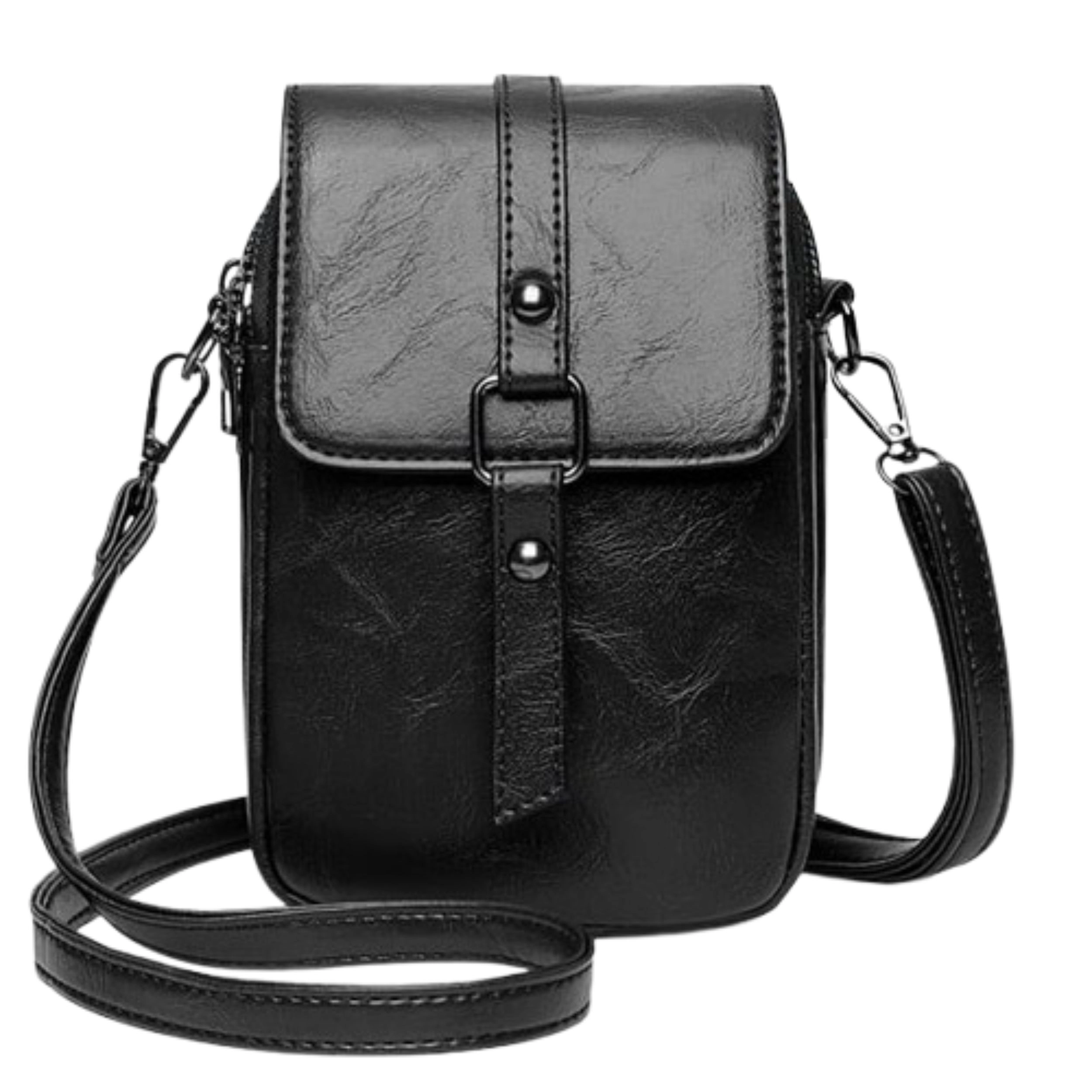 Home Collection Women’s Small PU Leather Crossbody Cell Phone Purse