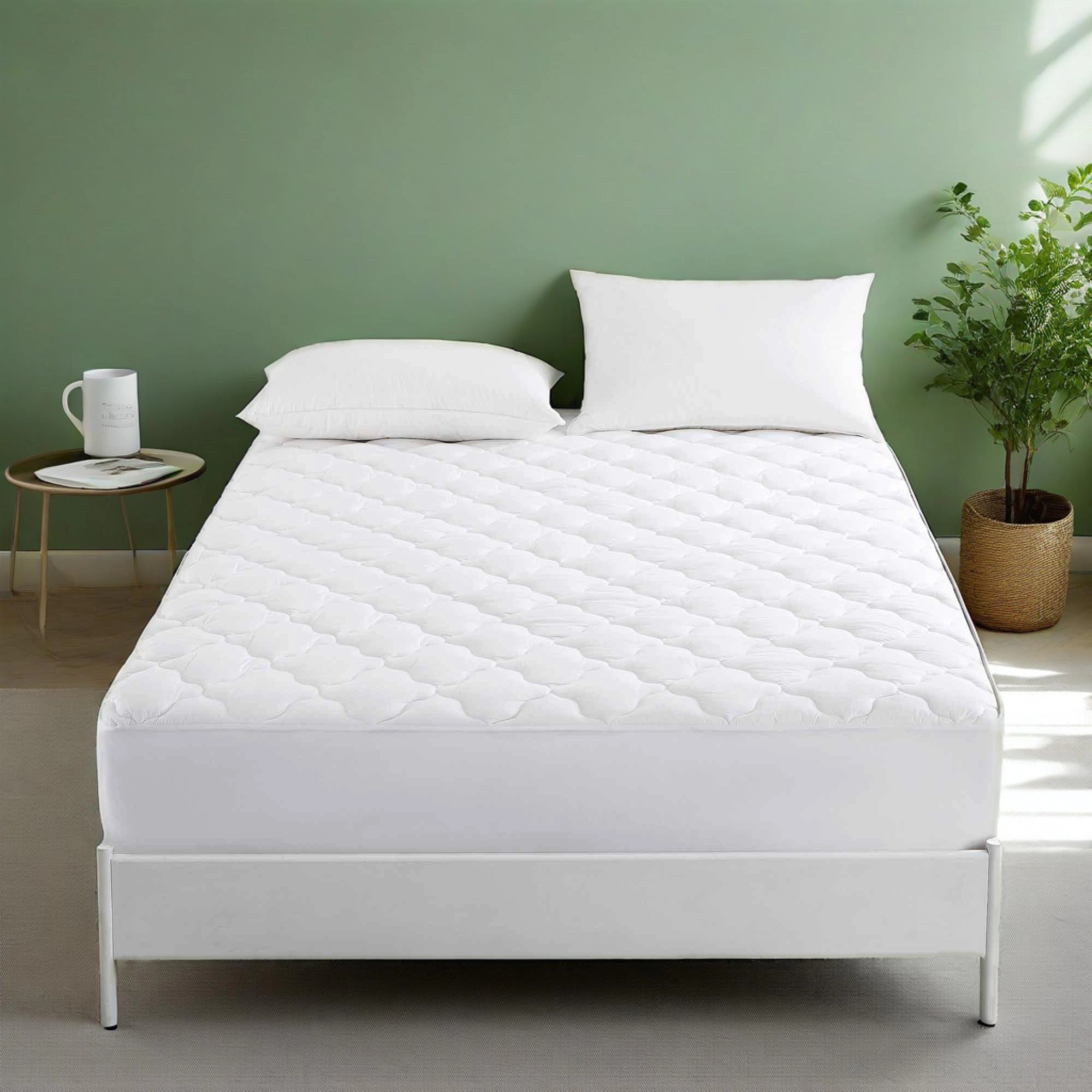 Unikome Quilted Mattress Pad – Deep Pocket up to 18"