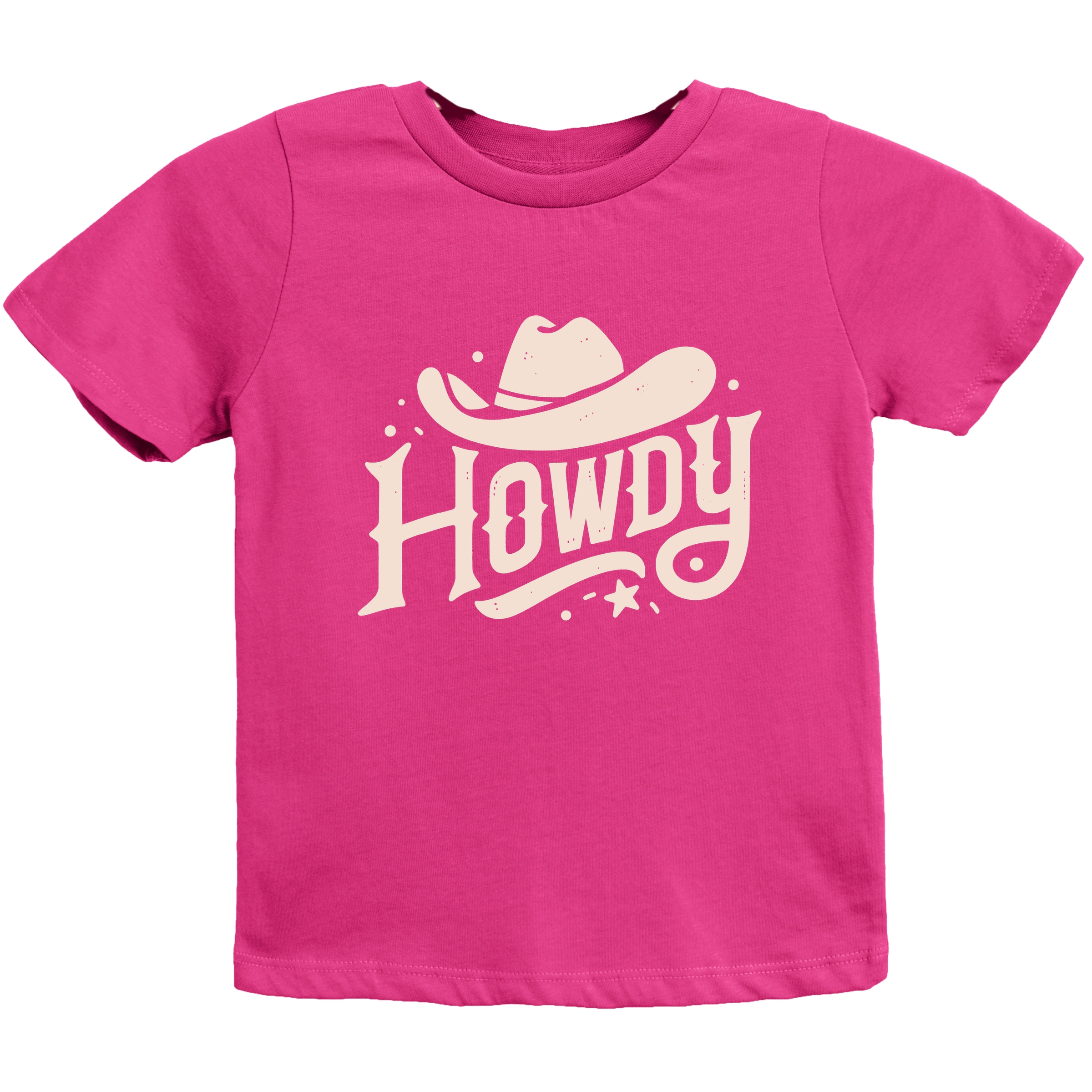 The Juniper Shop - Howdy Western Hat Youth Short Sleeve Graphic T-Shirt