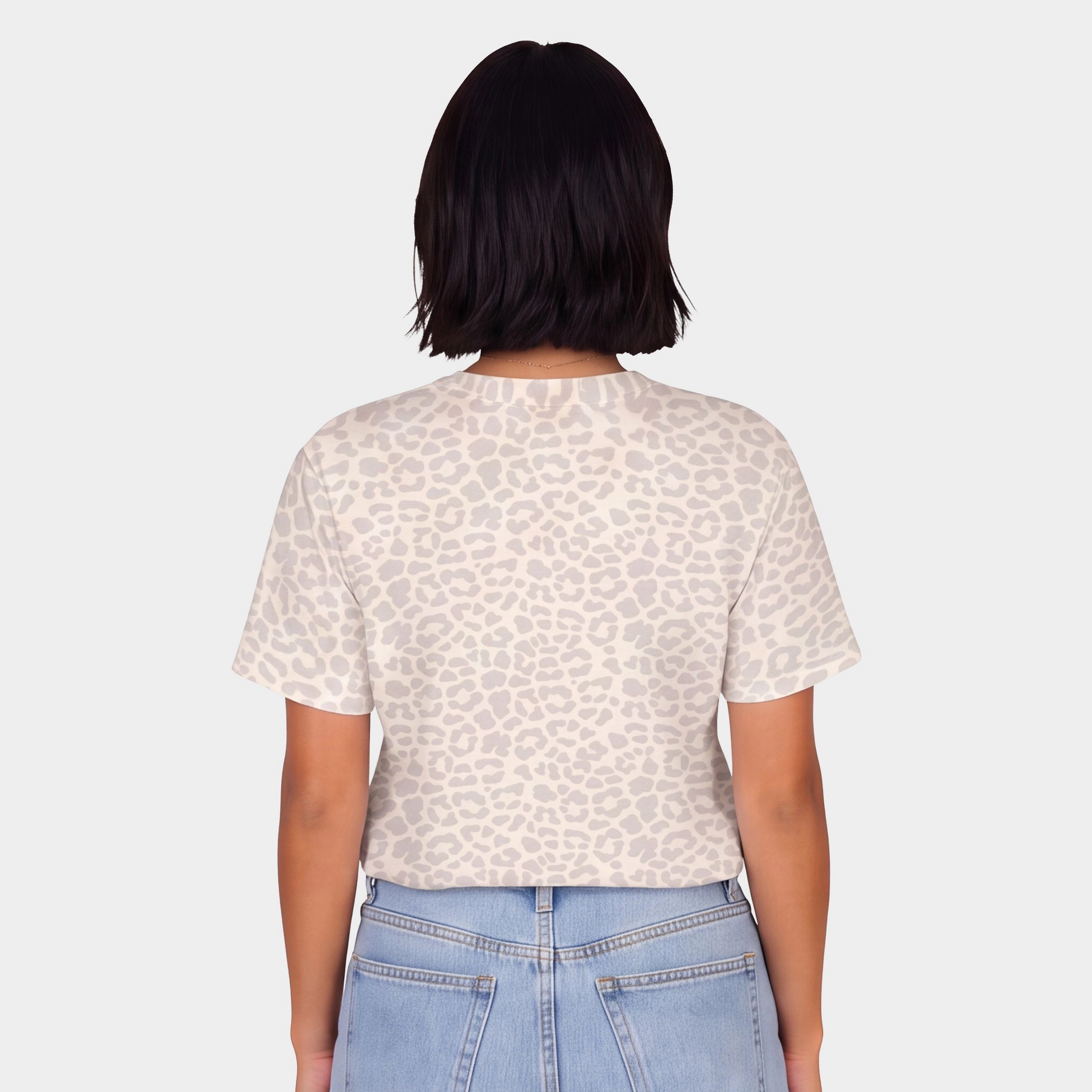 Simply Sage Market - Women's Leopard Print Tee All The Fall Things