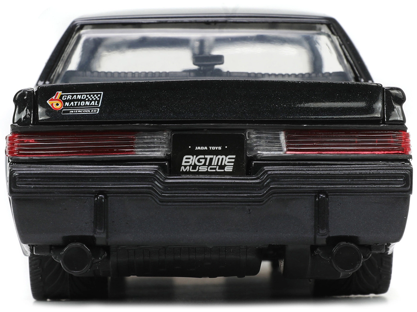 Jada 1987 Buick Grand National Black Metallic "Blackbird" "Bigtime Muscle" Series 1/24 Diecast Model Car by Jada