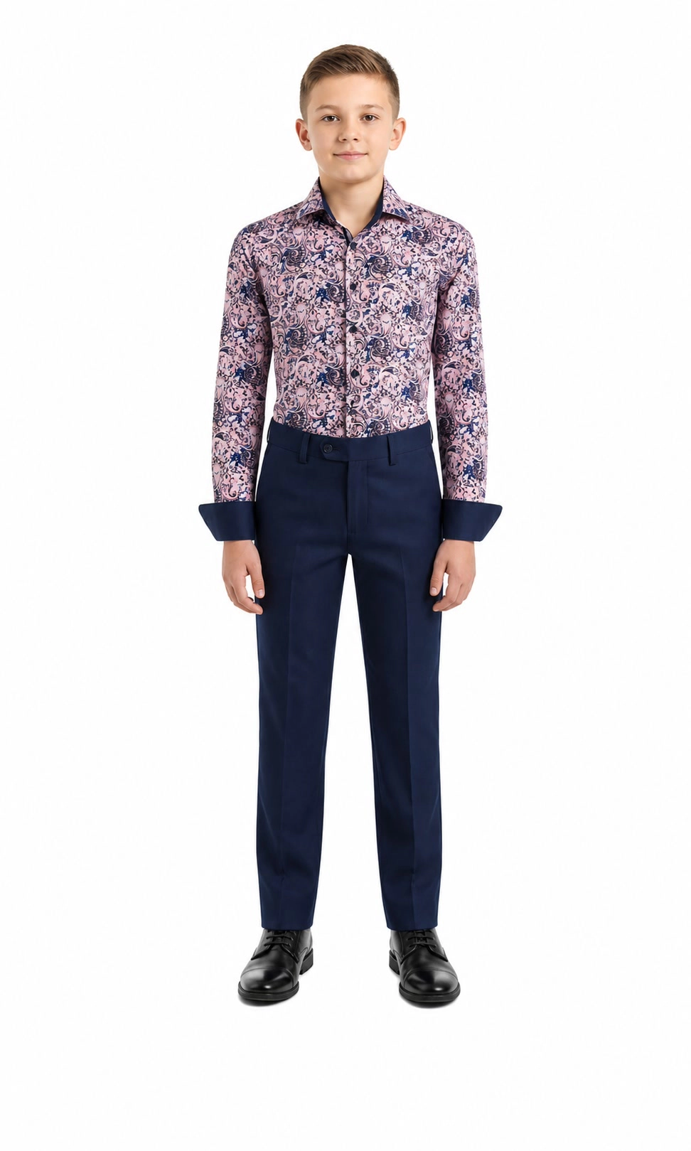 Elie Balleh Boys Slim Fit Boys' Printed Shirt