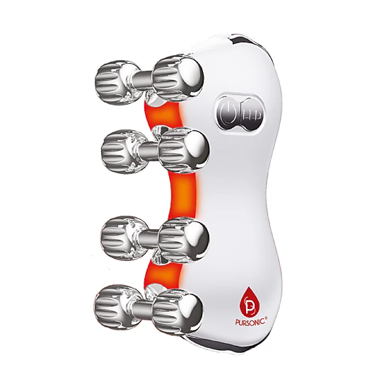 Pursonic Women’s LED Skincare Device: 5-in-1 LED Light Therapy Skin Roller Massager